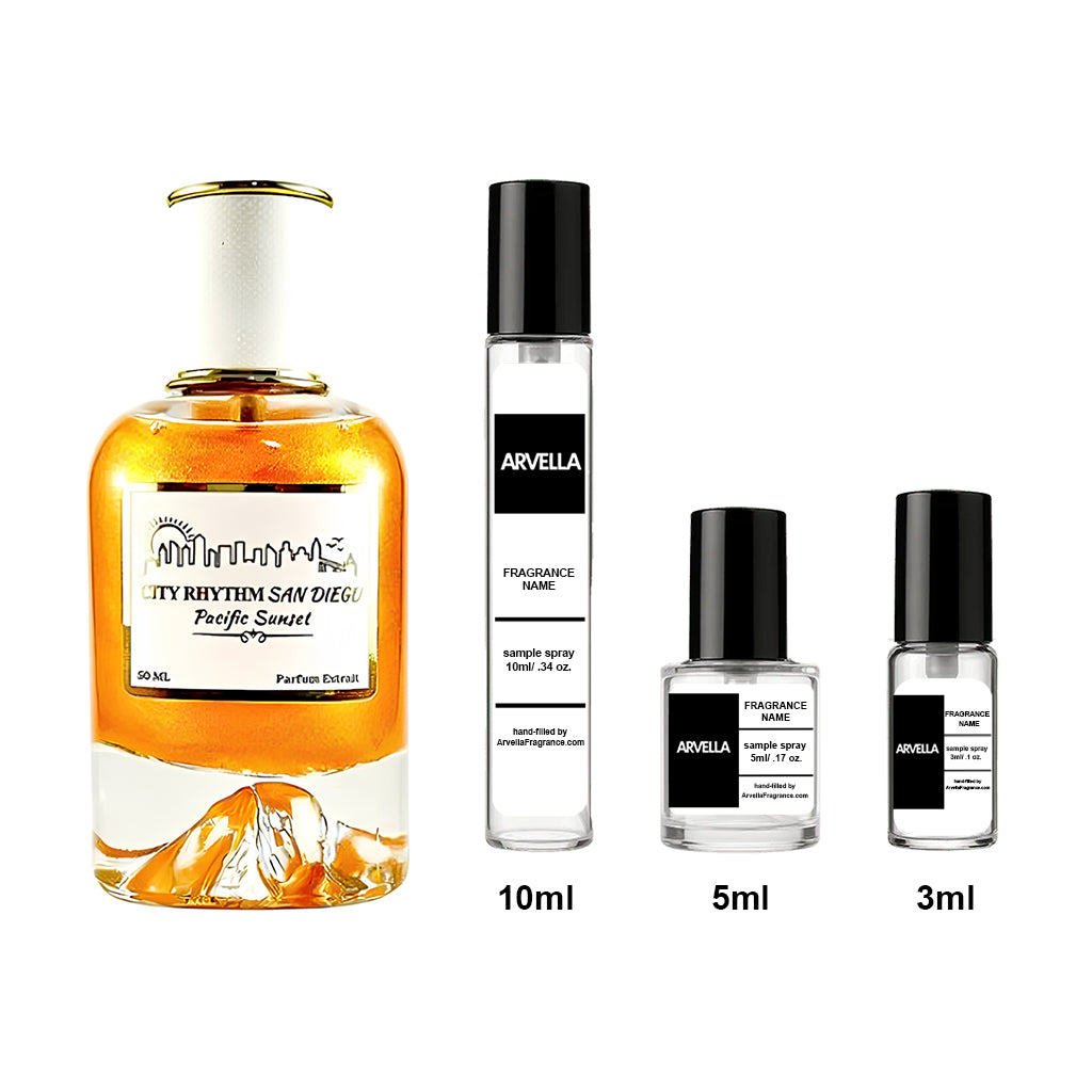 City Rhythm San Diego Sample 3ml Spray - Arvella Fragrance